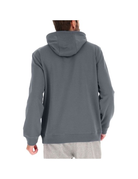 Sudadera Lotto Smart Iv Hd 2 Gris | Ofertas de pádel